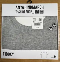 ANYA HINDMARCH T1BOXY Tシャツ M グレー