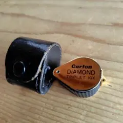Carton DIAMOND TRIPLET 10X ルーペ カートン光学