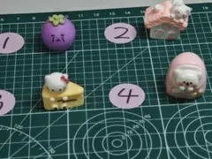 ミニチュアキャラクターセット