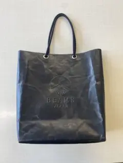 BEAMS ビームス　紙袋タイプ　レザートート