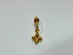 ルイヴィトン ブックル ドレイユ ブルーミング ピアス フラワー 片方のみ