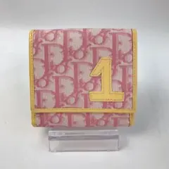 クリスチャンディオール Christian Dior 二つ折り財布 ピンク