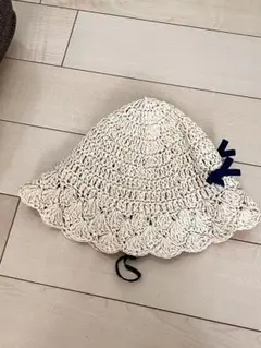 麦わら帽子 54cm こども　キッズ　子ども