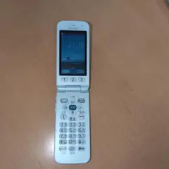 docomo F-01M ホワイト 折りたたみ式