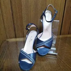 AIGNER サンダル　ブルー　22cm