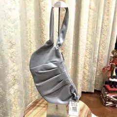 ✨希少✨新品未使用品✨nouer ヌエール ハンドバッグ ヤマダヤ ブルーグレー