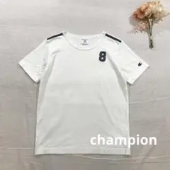 championチャンピオン ロゴTシャツ 半袖カットソー F ホワイト