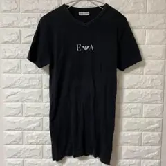 EMPORIO ARMANI EVA VネックTシャツ ブラック サイズL 美品