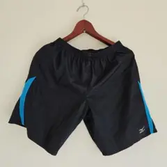 Mizuno メンズら ショートパンツ L 黒/青