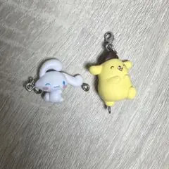 サンリオ　シナモロール　ポムポムプリン　チャーム