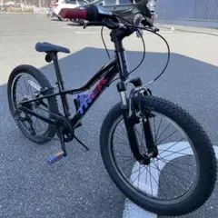 子供用自転車 20インチ ブラック Precaliber 身長114-132cm