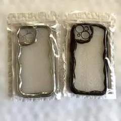 新品未使用 スマホケース lattice ウェーブ