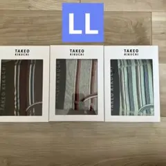 TAKEO KIKUCHI ボクサーブリーフ3点　 LL タケオキクチ