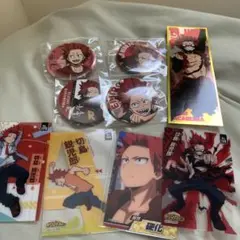 ヒロアカ 切島鋭児郎 缶バッジ カード