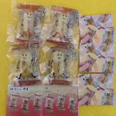 ぴーなっつ最中 ミニチュアスクィーズ コレクション ガチャ 4個セット