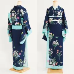 Marmu night garden 袷　名古屋帯セット on-pe2402.jpg