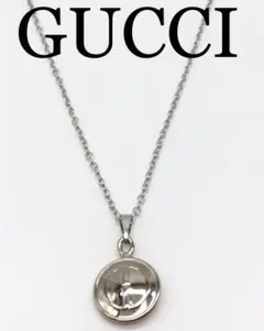 GUCCI ブランド シルバー ネックレス 小物 お洒落 メンズ レディース