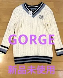 【新品タグ付き】GORGE ゴージ Ｖネックニット