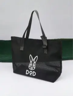 新品！メッシュトートバッグ ブラック　アウトドア　キャンプ　海水浴　ドライバック