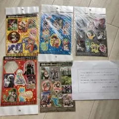 当選品 週刊少年ジャンプ シールセット 2012