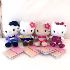 ◼︎新品タグ付◼︎ハローキティ マスコット XOXOギャル 全4種セット