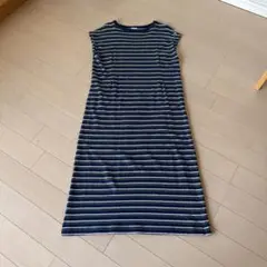 Champion ノースリーブストライプワンピース M