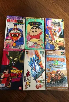 スーパーファミコン ソフト6本セット