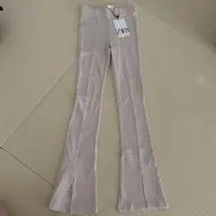 ZARA ベージュ フレアパンツ 140cm