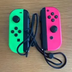 Nintendo Switch Joy-Con ネオングリーン / ネオンピンク
