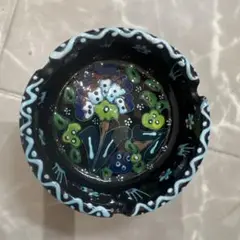 灰皿　ハンドメイド　キュタフヤ陶器　トルコ