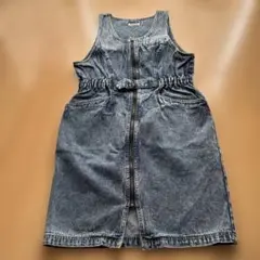 YORK REINE ノースリーブデニムワンピース