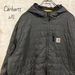 カーハート☆Carhartt ライトダウンジャケット ブルゾン アウター 2XL