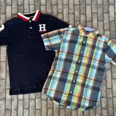 TOMMY HILFIGER トミーヒルフィガー ポロシャツ 150 160