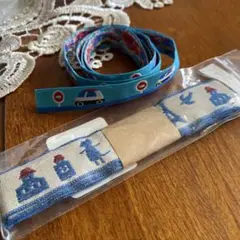 チロリアンテープ　パトカー　まち　2個セット