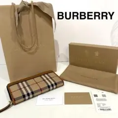 【新品 未使用】バーバリー 長財布 BURBERRY