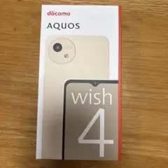 AQUOS wish4 SH-52E ホワイト
