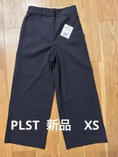 タグ付き新品　PLST ワイドパンツ XS ネイビー