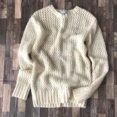 ルシェルブルー ふんわりクルーネックプルオーバーニット(着用画像有り)
