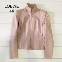 LOEWE★ロエベ★レザージャケット ライダース ピンクベージュ ラムレザー羊革