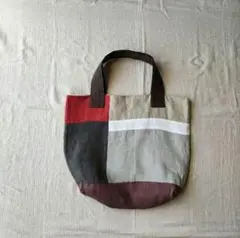 Creema作家さん　リネンのトートバッグ "マチたっぷりのお散歩BAG"