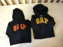 冬 GAP フード付きパーカー 2点セット