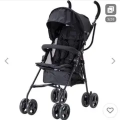 軽量　アルミバギー　3.8kg ブラック