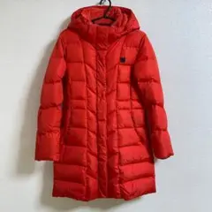 THE NORTH FACE ノースフェイス ロングダウンジャケット レッド L