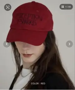 CREDONA THE C メッセージキャップ レッド セール】【THE C】CAP/キャップ（キャップ）｜CREDONA（クレドナ