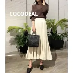 COCODEAL 麻混マーメイドスカート