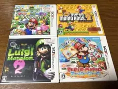 3dsソフト マリオ 4点