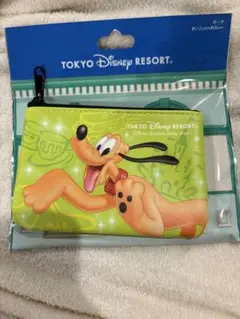 東京ディズニーリゾート ディズニー　チケットデザイン　ポーチ　プルート