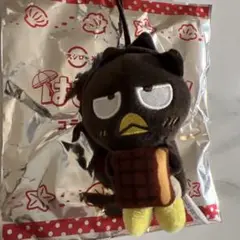 スシローコラボ サンリオ　ぬいぐるみマスコット バッドばつ丸 日焼け