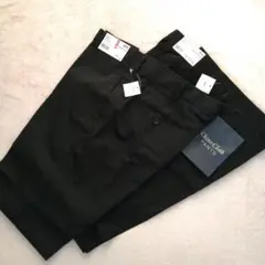 ユニクロ UNIQLO パンツ ズボン 2本セット 黒 ブラック タックパンツ