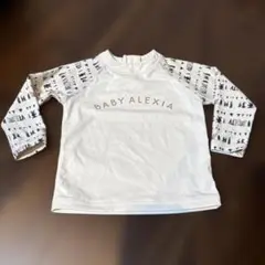 BABY ALEXIA ラッシュガード 90～95cm ホワイト